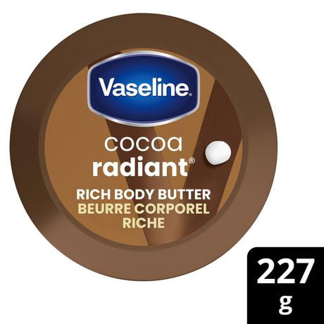 Vaseline Intensive Care Cocoa Radiant Smoothing Body Butter, 227 g Smoothing Body Butter