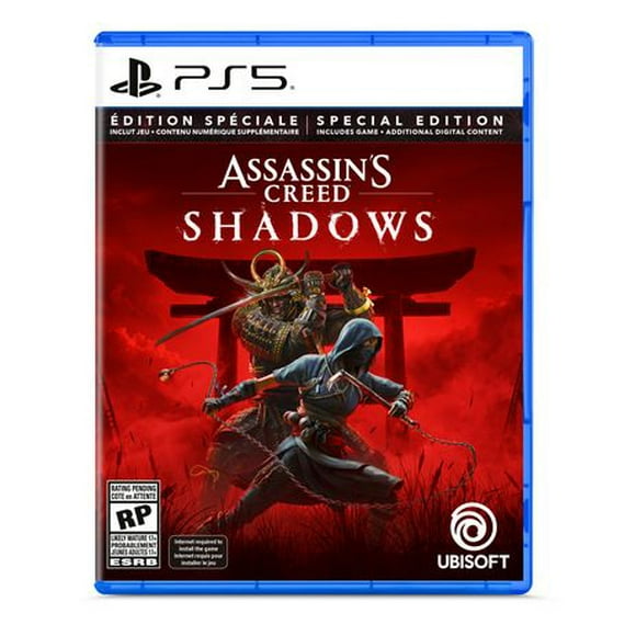 Jeu vidéo ASSASSIN’S CREED SHADOWS:SPECIAL EDITION (PS5) AVAILABLE ONLY AT WALMART