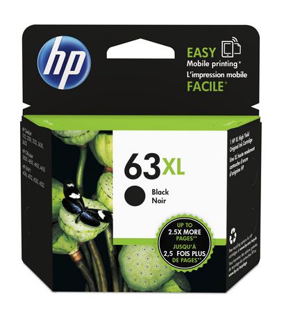 HP 63XL High Yield Black Original Ink Cartridge F6U64AN Walmart Ca   999999 889296267423 