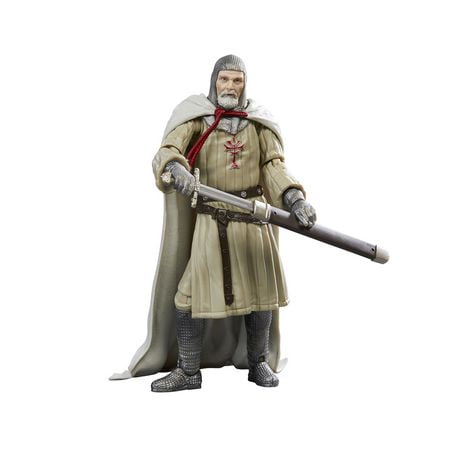 Indiana Jones and the Last Crusade Adventure Series Grail Knight Action Figure, 6-inch Indiana Jones Action Figures, Ages 4 and up