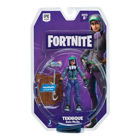 Fortnite Solo Mode Figure Teknique 1 Figure Pack Walmart Canada - fortnite solo mode figure teknique 1 figure pack image 1 of 2