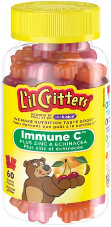 L'il Critters Immune C Plus Zinc Gummy Vitamins  Walmart Canada