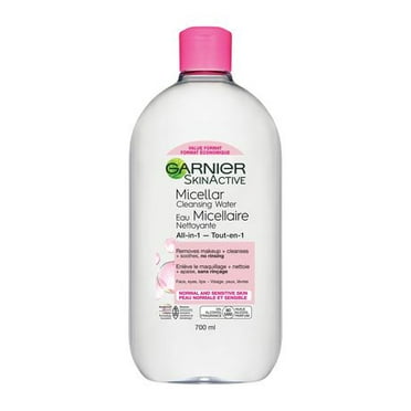 Garnier Skinactive All-In-1 Micellar Cleansing Water For All Skin Types, Even Sensitive, 700 mL, Makeup Remover & Cleanser