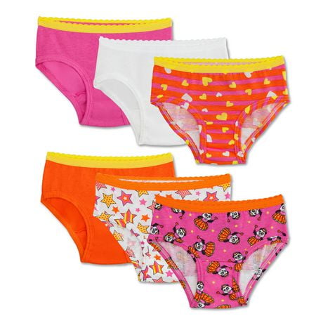 Fruit Of The Loom Toddler Girls' Hipsters Girls Underwear Size 4T 