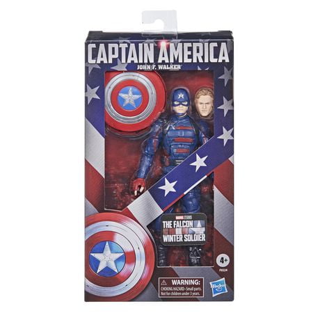 Hasbro Marvel Legends Series, figurine de collection de 15 cm Captain America: John F. Walker, pour enfants, dès 4 ans