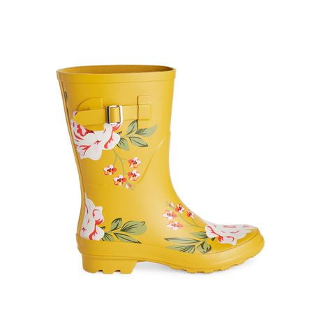 Time and Tru Women's Bloom Rain Boots