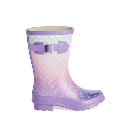 George Girls' Mermaid Rain Boots