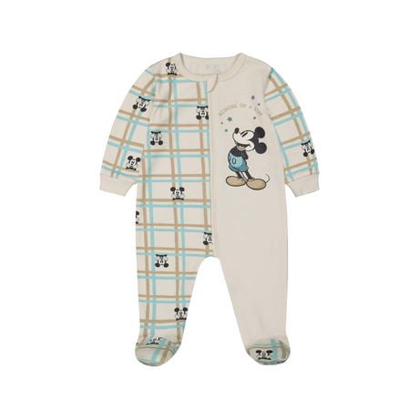 Disney Mickey Mouse Sleeper, Sizes: 0/3M - 18/24M