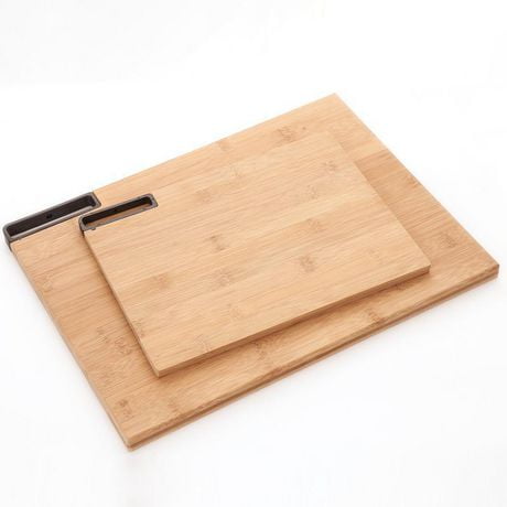 Suncha 2PK BM CUTTING BOARD, Bamboo chopping board