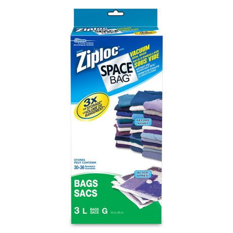 glad vacuum storage bags