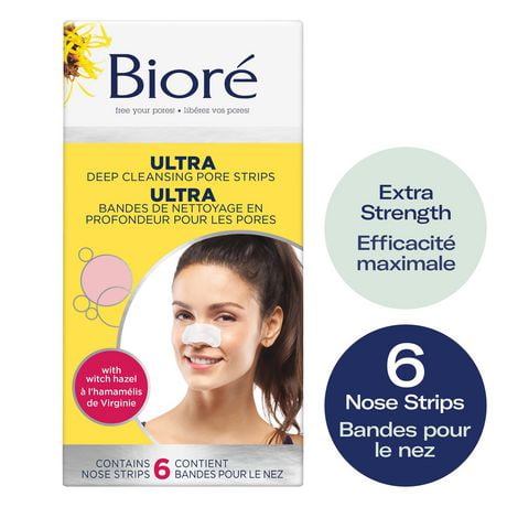 Biore Deep Cleansing Pore Strips Ultra | Walmart Canada