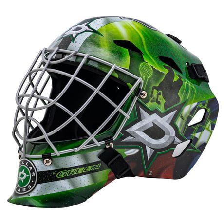 Masque De Gardien De Hockey Dallas Stars Grandeur Nature - Franklin