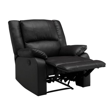 Mainstays Faux Leather Recliner 