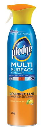 spray surface multi pledge citrus disinfectant walmart zoom