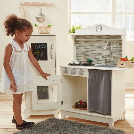 Teamson Kids White Farmhouse Kitchen Walmart Canada   999999 TD 12273A 1 