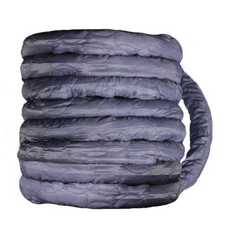 OVO Central Vacuum Universal Hose Cover-35-37 ft - Padded and Machine Washable with zipper for an easy installation on the hose.