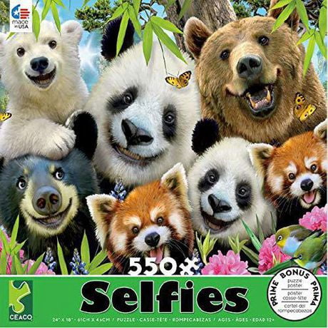 Ceaco: Selfies - Essentials Jigsaw  casse tête (550 pc)