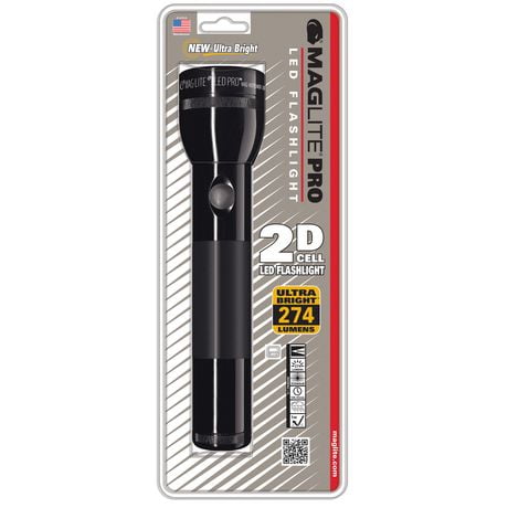 2D LED Pro Flashlight BLK | Walmart Canada