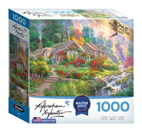 ABRAHAM HUNTER 1000 Piece Puzzle Home Sweet Home | Walmart Canada