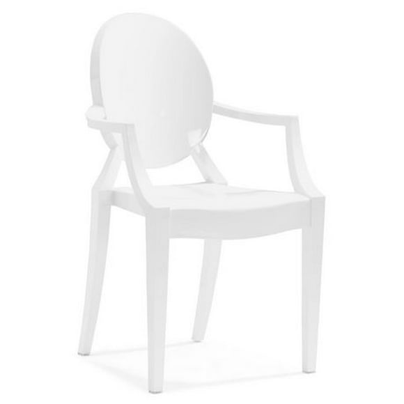 Chaise Anime Blanc, ensemble de 2 (106102)