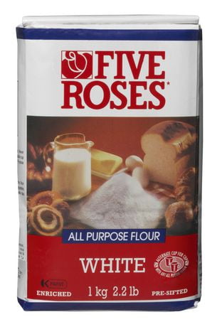 Five Roses White All Purpose Flour 1kg | Walmart Canada