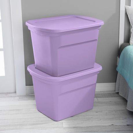 Sterilite 68L Tote- Lilac | Walmart Canada