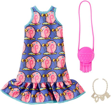 Barbie SpongeBob SquarePants Fashion Pack, Blue Dress - Walmart.ca