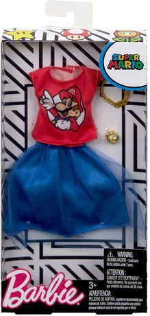 super mario barbie clothes