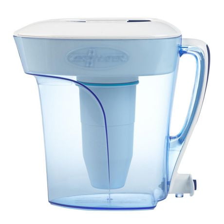 10 Cup Ready-Pour™ Pitcher with Free Water Quality Meter, 10 Cup Capacity