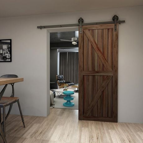 Wood & Hart - Artisan Barn Door 33'' | Walmart Canada