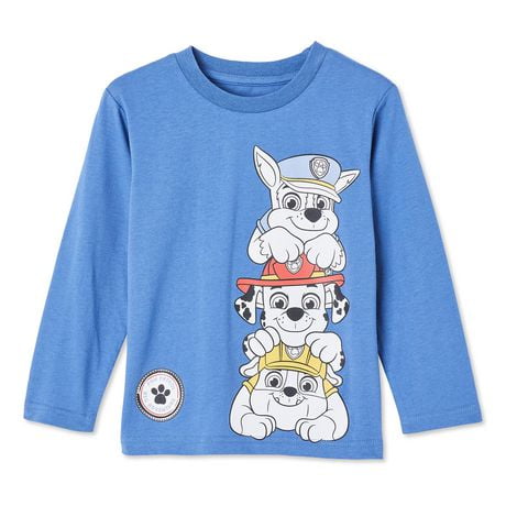 Paw Patrol Toddler Boys' Long Sleeve Tee, Sizes 2T-5T