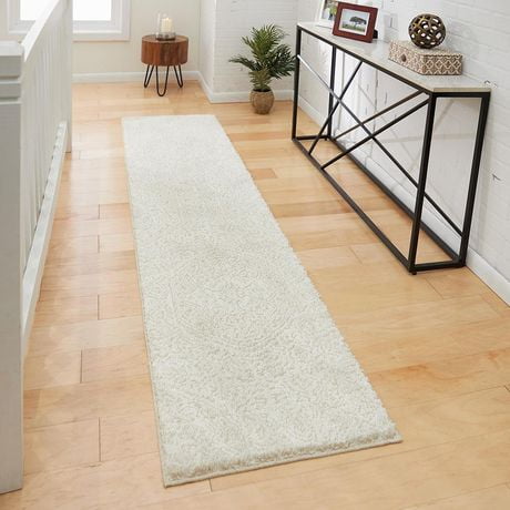 Mohawk Loft Francesca Cream Polypropylene Area Rug