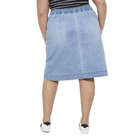 george denim skirt