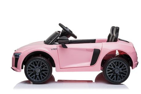 pink audi ride on