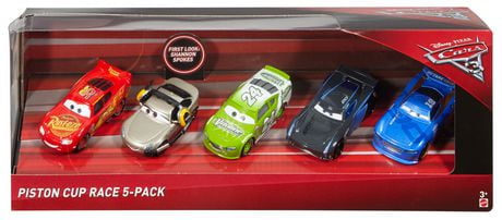 Disney/Pixar Cars 3 Piston Cup Race 5-pack Die-cast Vehicles | Walmart ...