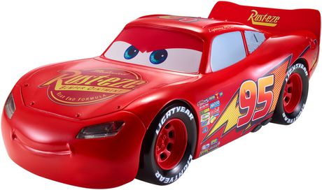 Voiture interactive Cars 3 Flash McQueen Rouge - Autre circuits et  véhicules