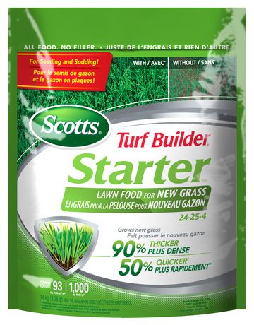 Turf Builder Starter Lawn Food 24-25-4 1.4kg /93m² | Walmart Canada