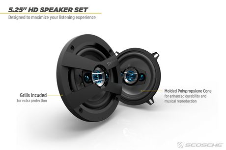 scosche 5x7 speakers