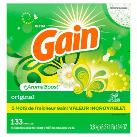 gain powder laundry detergent