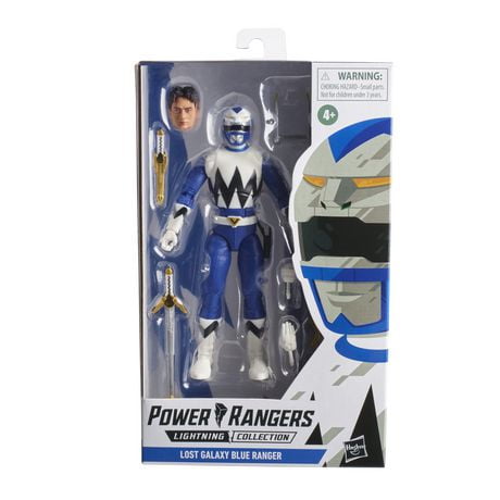 Power Rangers Lightning Collection Lost Galaxy Blue Ranger 6-Inch ...