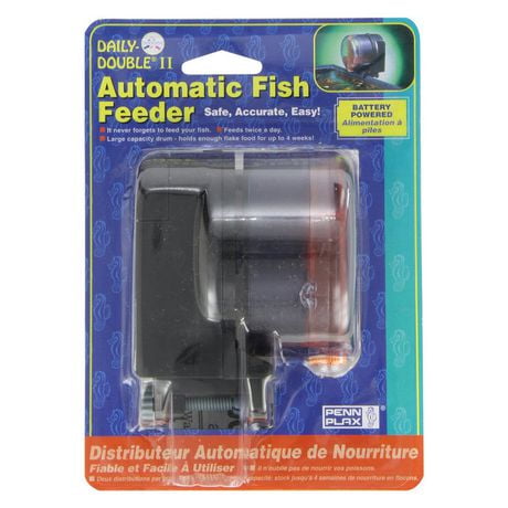 Penn Plax Penn Plax Daily Double Automatic Fish Feeder Walmart