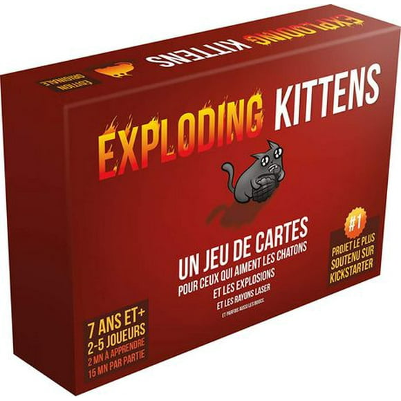 Chatons Explosif Exploding Kittens- Edition Francais