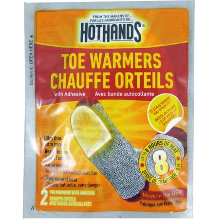 HotHands Toe Warmer with Adhesive Value Pack, Safe and natural heat