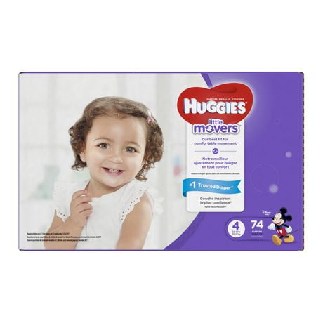 HUGGIES Little Movers Diapers, size 5 | Walmart Canada