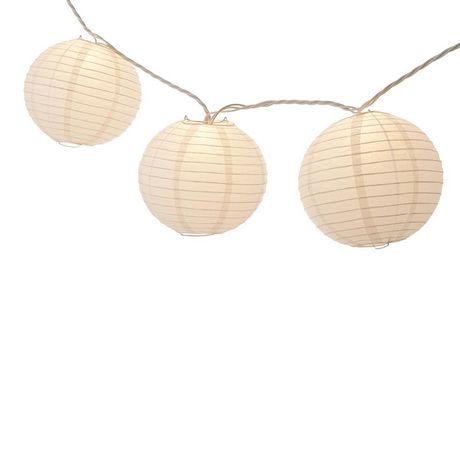 string paper lanterns