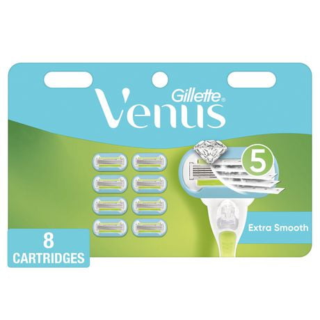 Cartouches de rechange de rasoir Gillette Venus Extra Doux pour femmes 8 unités