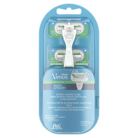 Gillette Venus Extra Smooth Sensitive Women's Razor ...