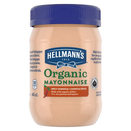 Hellmann's Organic Spicy Chipotle Mayonnaise | Walmart Canada