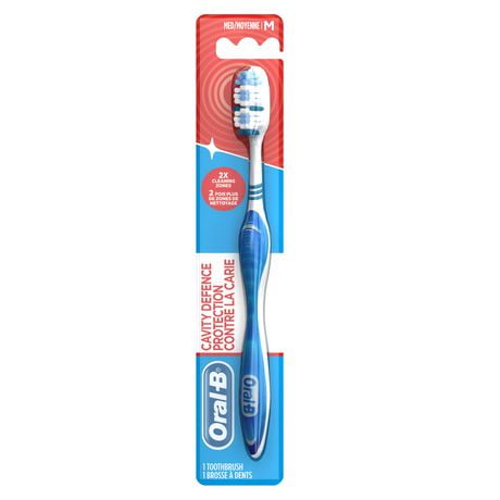 Oral-B Cavity Defense Toothbrush, Medium, 1 Count