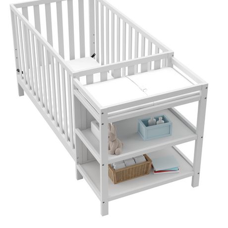 Lit De Bebe 4 En 1 Avec Table A Langer Attachee Pacific De Storkcraft Walmart Canada